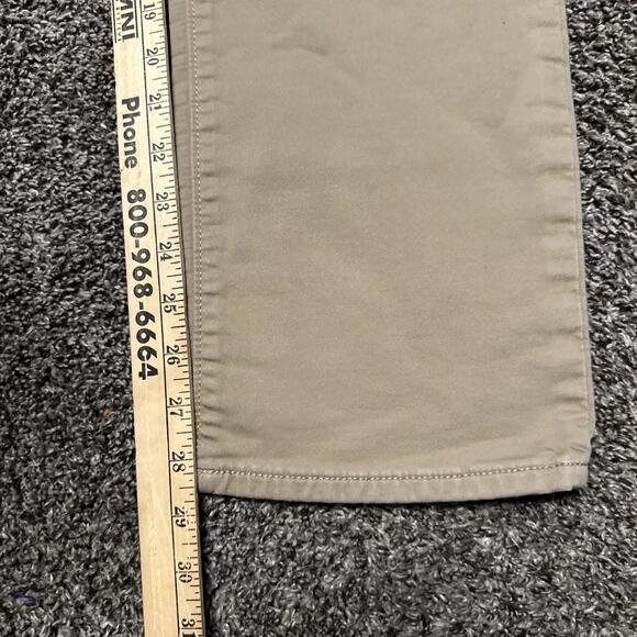 Banana Republic Jeans Mens 35x32‎ Khaki Travel Jean Slim Straight 34x28.5 - Picture 5 of 6